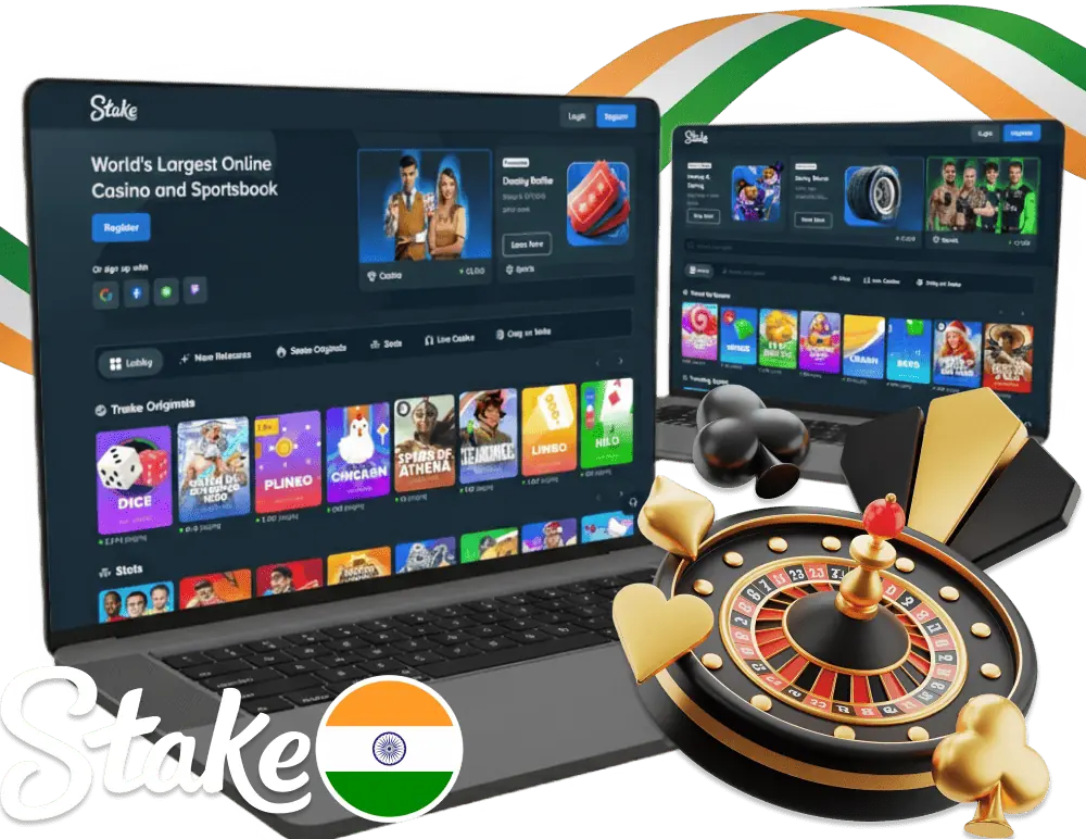 Stake Casino platform for betting and casino games in India