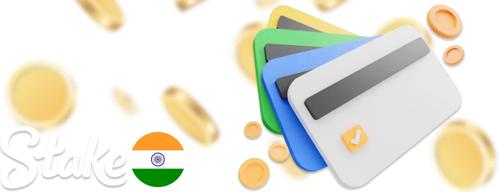 Payment methods at Stake Casino in India